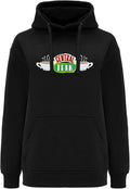 WSWSFRDS302 Womens hoodie with kangaroo pocket long sleeve Friends 007