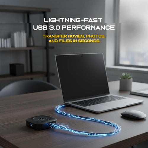 COMPIX 4 PORTS USB 3.0 HUB 1M XU342