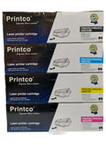 Printco Toner 203A Full Set For Color Laserjet