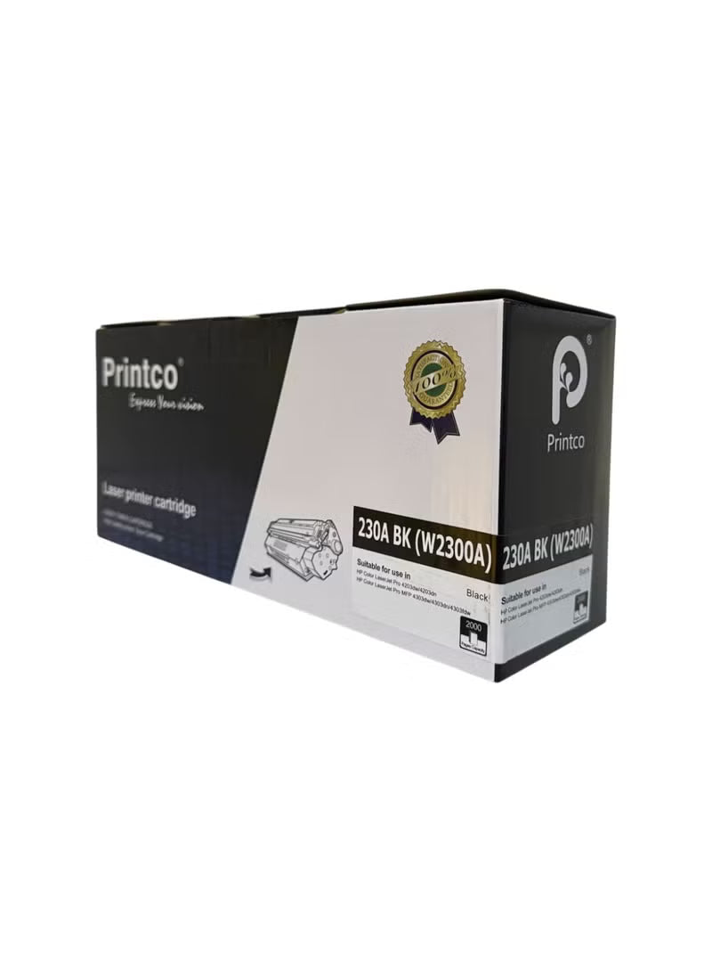 Printco compatible HP Toner 230A Black W2300A MFP430