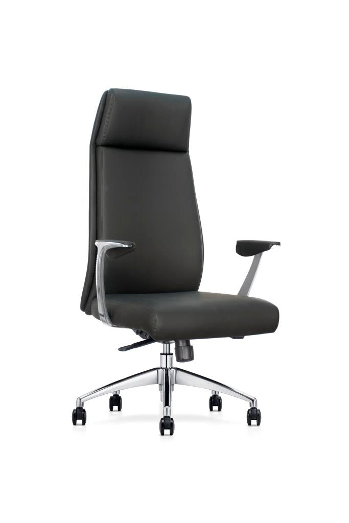 HIGH BACK CHAIR- (BLACK) ASM-03326