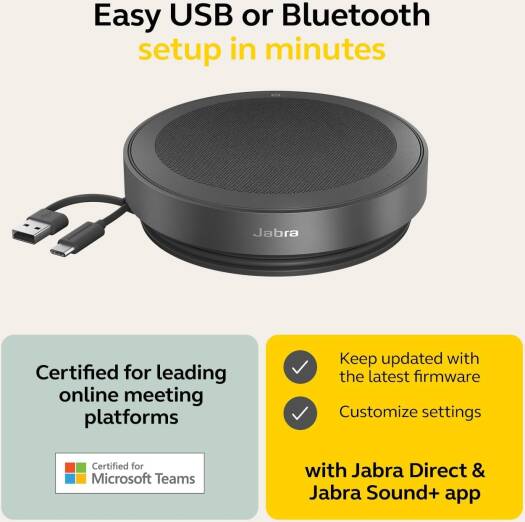 Jabra Speak2 75 Conferencing Speakerphone