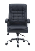 LOW BACK CHAIR (BLACK)
