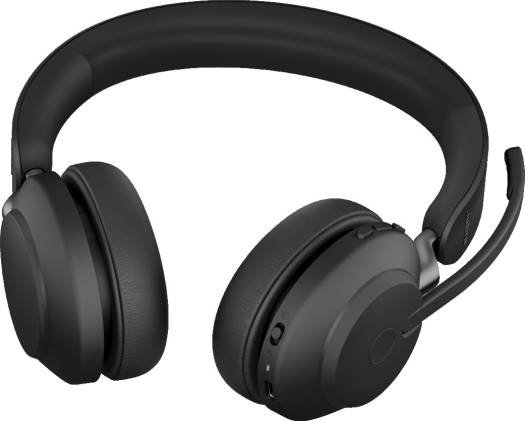 Jabra Evolve2 65, Link 380c UC Stereo, Wireless Headset