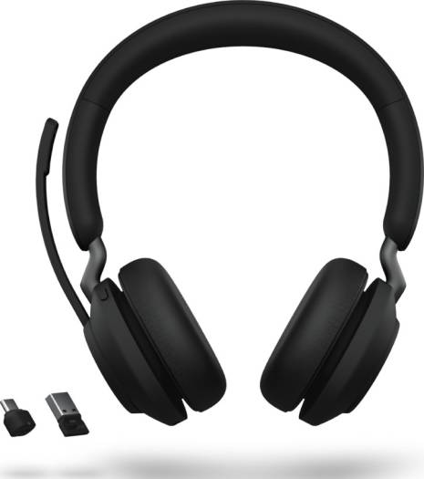 Jabra Evolve2 65, Link 380c UC Stereo, Wireless Headset