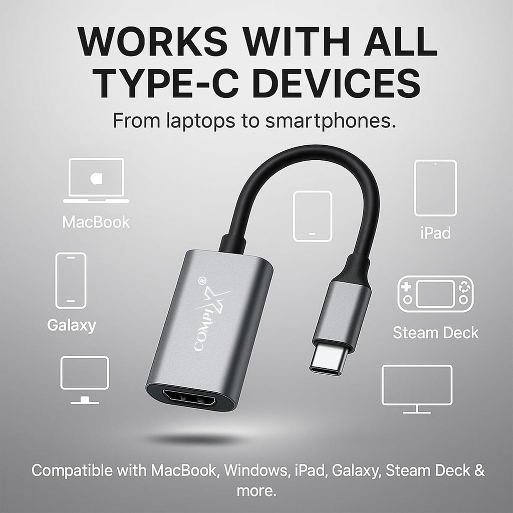 COMPIX TYPE C TO HDMI ADAPTER XH101