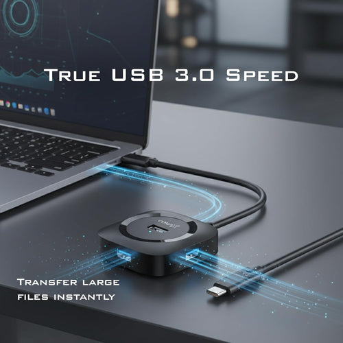 COMPIX 4 PORTS TYPEC - USB 3.0 HUB 1M XC341