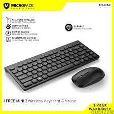 Micropack KM-228W-AR-BK Classsic Wireless Keyboard