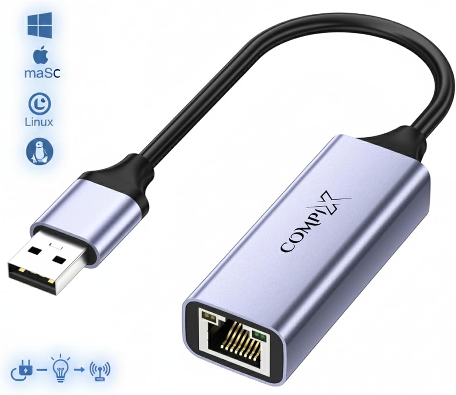 COMPIX USB 3.0 TO LAN XE201
