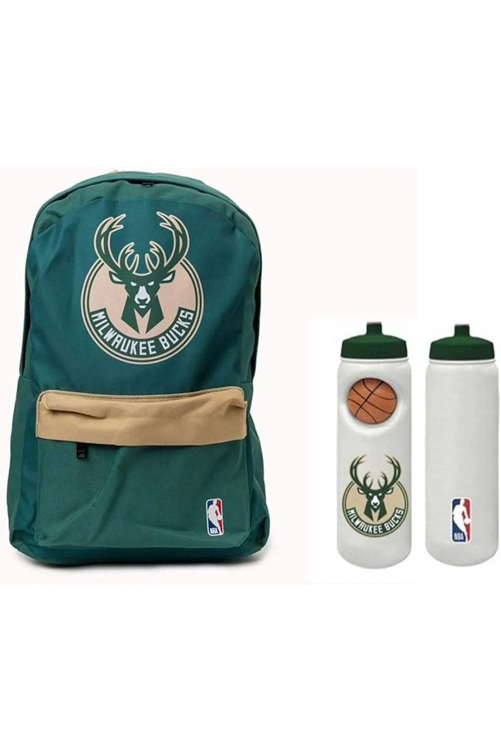 NBA MBMB Everyday Backpack+Basketball Bottle Bundle