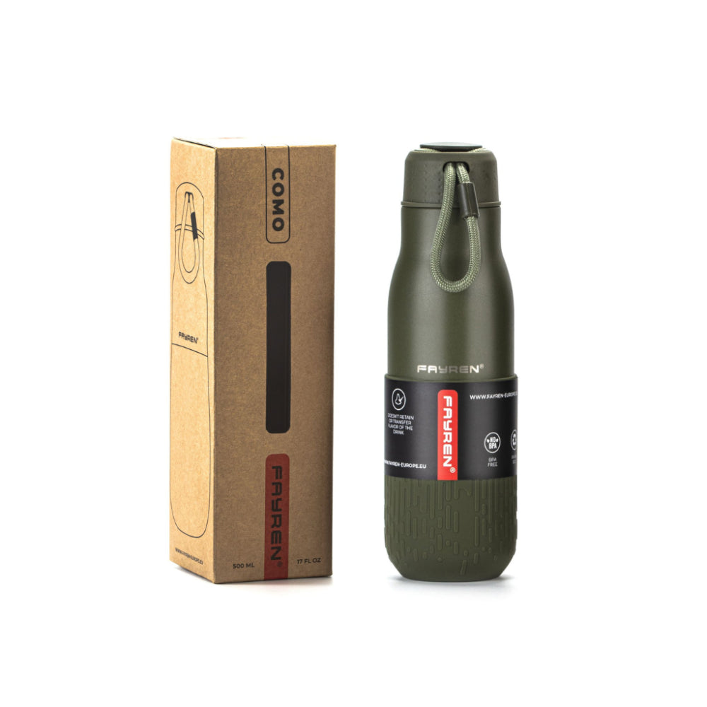 Fayren thermal bottle Como Olive 500ml