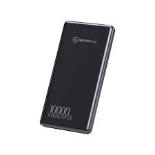 Micropack PB-10S-BK 2 in 1 Slim Magnetic Wireless Powerbank